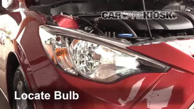 2016 Scion iA 1.5L 4 Cyl. Éclairage Feu clignotant avant (remplacer l'ampoule)